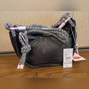 NWT Wildfox Puffer Black Crossbody Purse Bag